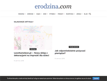 Tablet Screenshot of erodzina.com